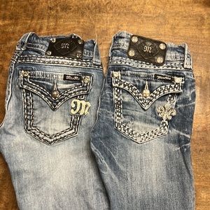 Miss me jeans 2 pair